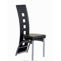 Lot de 4 chaises Quadra Noir