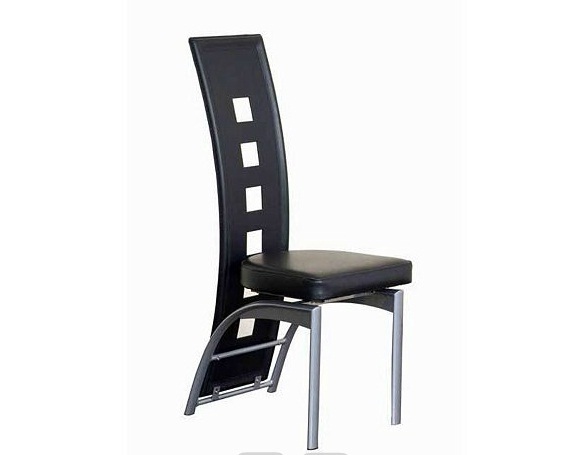 Lot de 4 chaises Quadra Noir